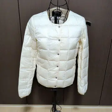 아이보리 다운 자켓 TAION