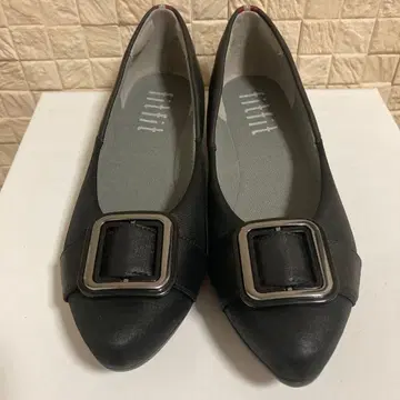 새상품 핏핏 플랫 펌프스 발수 핏핏 레인 신발