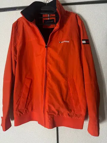 HILFIGER 오렌지 집업 자켓