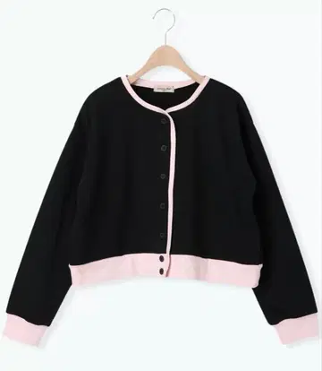 사만사 모스모스 배색 맨투맨 가디건 후크 턱 데님 팬츠