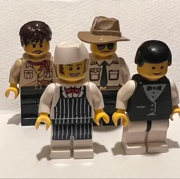 LEGO 레고 미니피규어 세트 4개