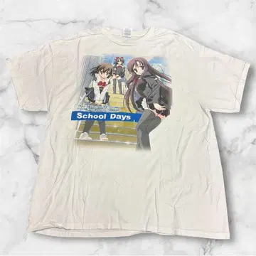 School Days 애니메이션 셔츠
