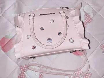 SamanthaVega 플래터 비쥬 핑크 숄더백 양산형