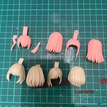 muscuto FA걸 헤어 부품 묶음 판매