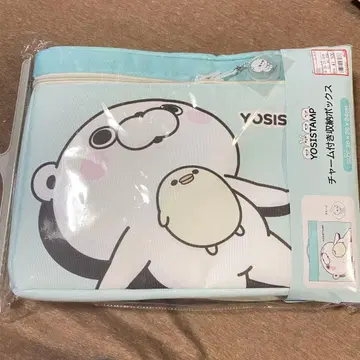 요시 스탬프 곰돌이 참 포함 수납 박스 곰