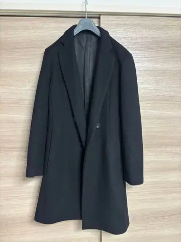 Lui's 체스터 코트 블랙