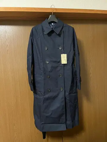 MUJI 트렌치코트 네이비 S