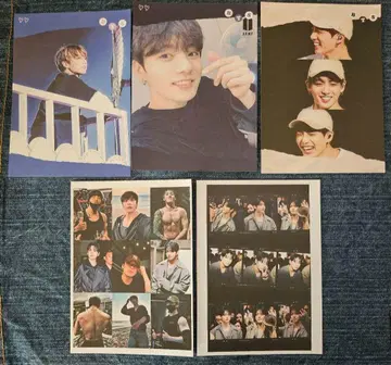 3세트 BTS 정국 메모장 각 10장 총 50장 한국제작자님