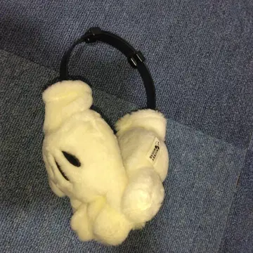 미키의 손 머리띠 화이트