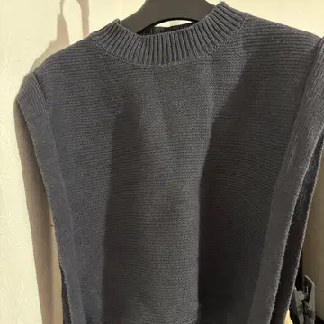 SEASON REASON 니트 베스트 다크 그레이