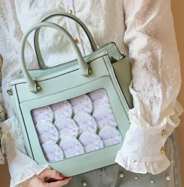 [추적 익명] MARSLY 플랩 백 그레이쉬 민트