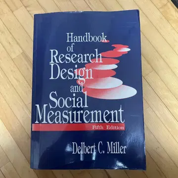 Research Design and SocialMeasurement