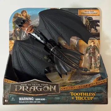 드래곤 길들이기 실사 영화판 피규어 투슬리스 나이트퓨리 & 히컵