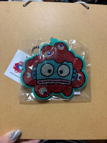 먀쿠먀쿠 키라키라 가죽 키링 한교동