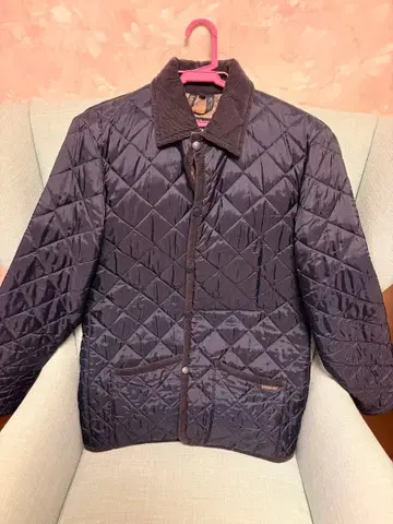 LAVENHAM 네이비 퀼팅 자켓 사이즈 36