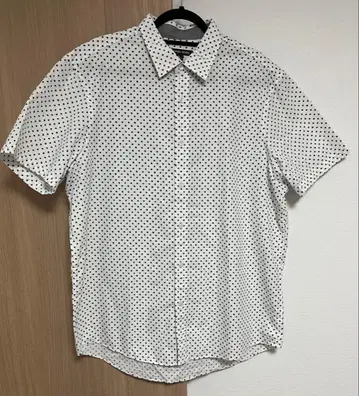 [ 컨디션 최상 ] MICHAEL KORS 반팔 셔츠 XL 도트 무늬