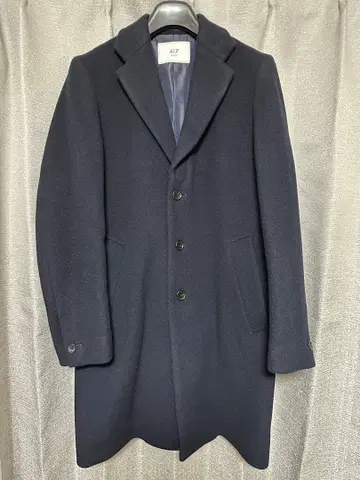 417 EDIFICE 체스터 코트 네이비