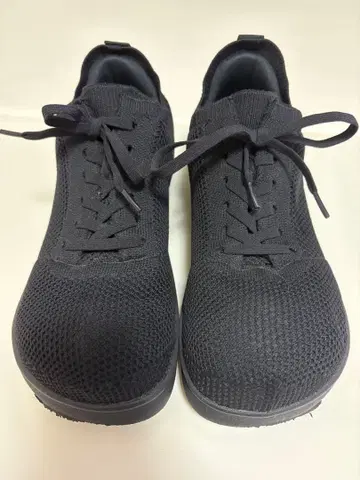 Racbaki 소프트 스니커즈 와이드 블랙 L