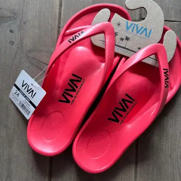 VIVA 비바 아일랜드 비치 샌들 토마토 24cm 일본제