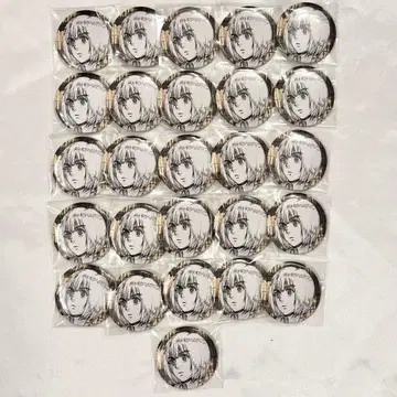 진격의 거인 WIT STUDIO 아르민 캔뱃지 26점