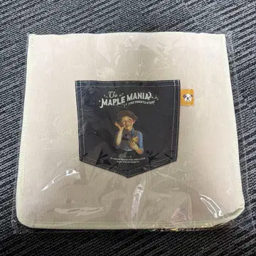 더 메이플 매니아 코듀로이 토트백