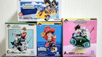 제일복권 드래곤볼 스냅 컬렉션 2 ABC상 + 라스트 원상 4종 세트