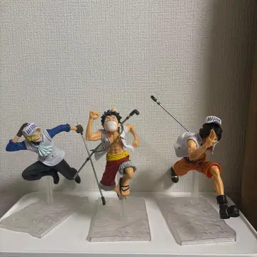 원피스 피규어 꿈의 한 장 삼형제 피규어 세트