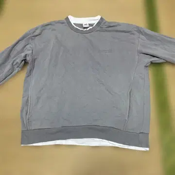 ZARA 그레이 크루넥 트레이닝복 M
