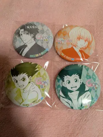 헌터헌터 크라피카 클로로 곤 캔뱃지