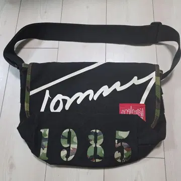TOMMY 맨해튼 포티지 콜라보 메신저 백