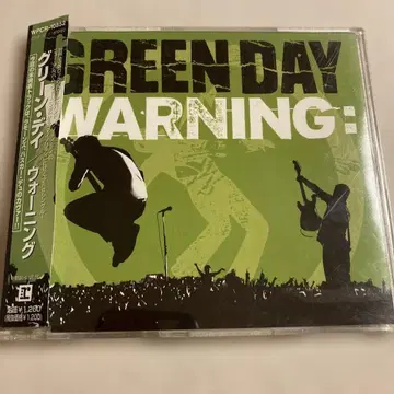GREEN DAY WARNING 2nd 싱글 레어