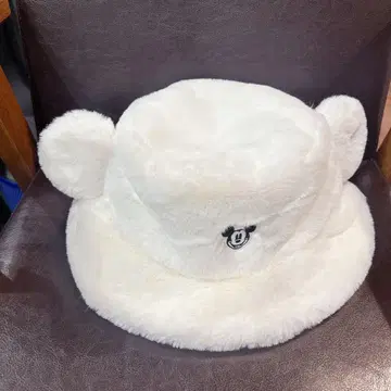 디즈니 미키 퍼 모자 햇