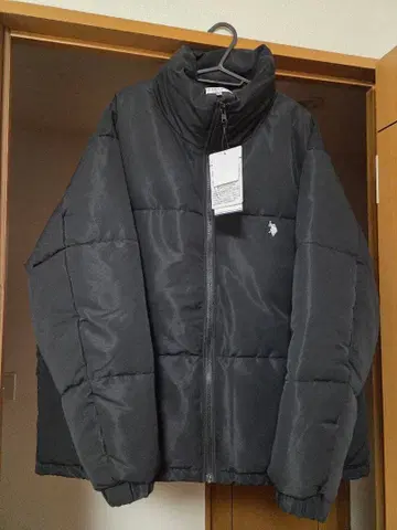 U.S. POLO ASSN. 블랙 다운 자켓 L 사이즈