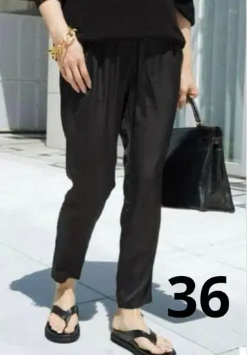 Deuxieme Classe 실크 새틴 팬츠 36