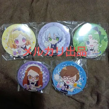 프리파라 캔뱃지 후와리 히비키 파루루 트리콜로르 메가네 언니 메가니 형