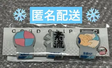 극장판 귀멸의 칼날 무한열차편 제1장 아카자 재래 코드 클립 세트 C