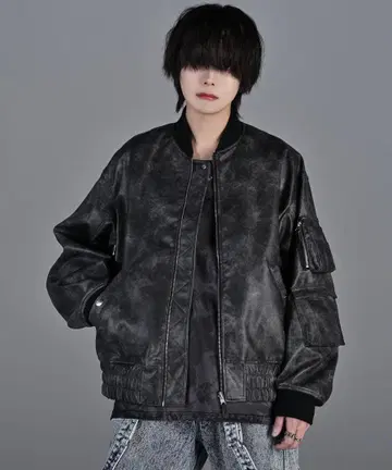 ADRER 카모플라쥬 리버서블 MA-1