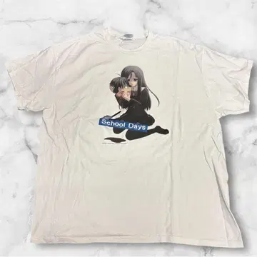 School Days 애니메이션 셔츠
