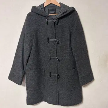 마드모아젤 논논 여성용 더플 코트 그레이 38 M 파파스 겨울