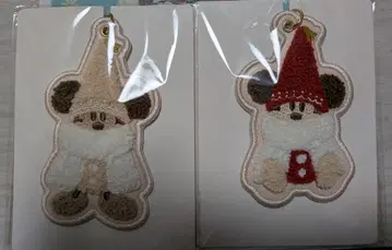 릴루릴린 키체인 빨간색, 화이트 2개 세트