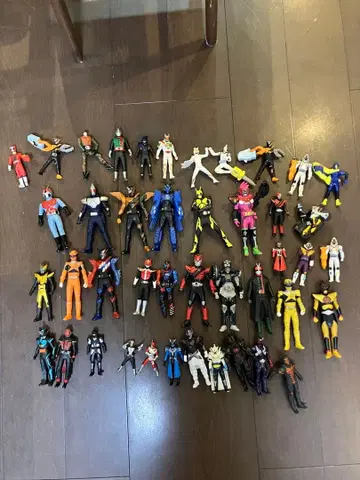 가면라이더 액션 피규어 세트 43체