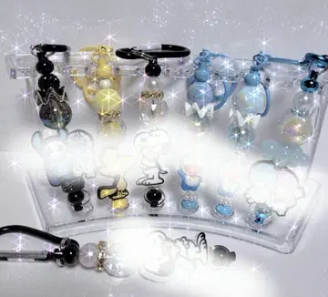 각종 캐릭터 키링 세트 총 7점