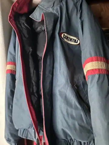 타미힐피거 스노우보드 자켓 네이비