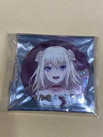 뱅드림 Ave mujica 화이트 미니 드레스 드로리스 홀로그램 캔뱃지