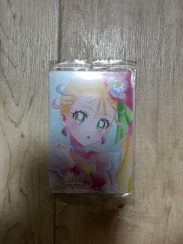 미개봉 큐어 썸머 카드 트로피컬 프리큐어