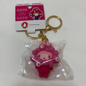 마이멜로디 산리오 미야쿠미야쿠  최애 컬러 키링