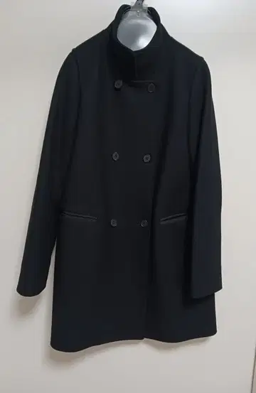 스터링 루어 코트 블랙 S 사이즈