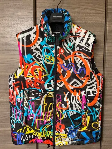 DSQUARED2 그래피티 다운 자켓 45