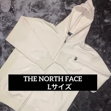 THE NORTH FACE 화이트 풀 집업 후드티
