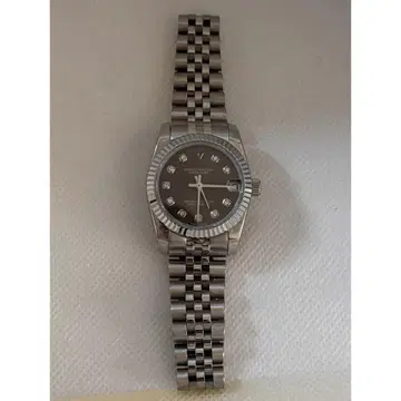 여성용 자동 와인딩 시계 데이트 저스트 기능